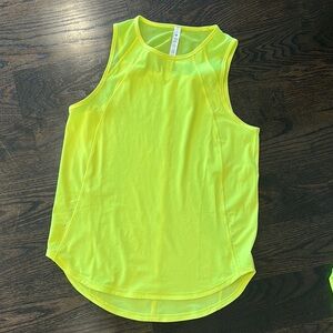 lululemon athletica Neon Tank Top